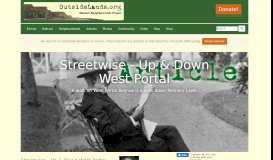 
							         Streetwise - Up & Down West Portal - Western Neighborhoods Project ...								  
							    