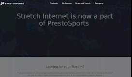 
							         Stretch Internet: Streaming Video Provider for Live Events								  
							    