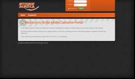 
							         Strike Media (Pty) Ltd - Customer Portal								  
							    