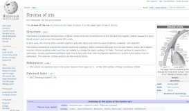 
							         Stroma of iris - Wikipedia								  
							    