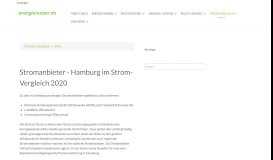
							         Stromanbieter - Hamburg im Strom-Vergleich 2019 - Tarif-Check								  
							    
