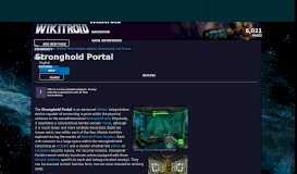 
							         Stronghold Portal | Wikitroid | FANDOM powered by Wikia								  
							    