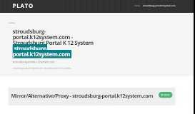 
							         Stroudsburg-portal.k12system.com | Linked At Least 49 Domains | IP ...								  
							    