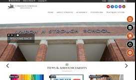 
							         Strough Middle School: Home								  
							    