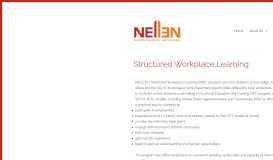 
							         Structured Workplace Learning – NELLEN								  
							    