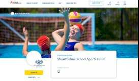 
							         Stuartholme School | Stuartholme School Sports Fund								  
							    