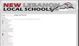 
							         Student Access Portal - New Lebanon Local Schools								  
							    