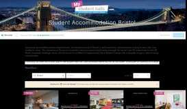 
							         Student Accommodation Bristol. Mystudenthalls.com								  
							    