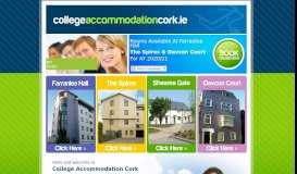 
							         Student Accommodation for UCC & CIT								  
							    