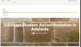 
							         Student Accommodation In Adelaide | Urbanest								  
							    
