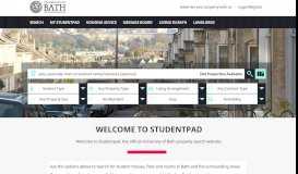 
							         Student accommodation in Bath - houses homes flats housing								  
							    