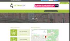 
							         Student Accommodation in Bath ~ Studentpad								  
							    