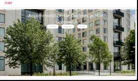 
							         Student Accommodation in Greenwich, London | Scape								  
							    