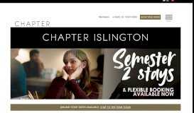 
							         Student Accommodation in Islington | North London | Chapter								  
							    