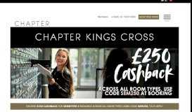 
							         Student Accommodation in Kings Cross | Camden | Chapter								  
							    