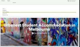 
							         Student Accommodation In Melbourne | Urbanest Australia								  
							    