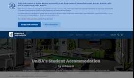 
							         Student Accommodation - UniSA								  
							    