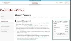 
							         Student Accounts | Controller's Office | Haverford College								  
							    
