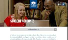 
							         Student Accounts | Illinois College								  
							    