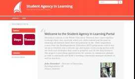 
							         Student Agency In Learning | The home of the SAIL Project								  
							    