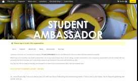 
							         Student Ambassador - University of Essex Students' Union								  
							    