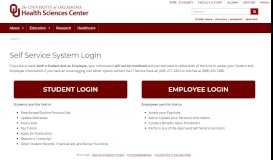 
							         Student and Employee Self-Service System Login - The University of ...								  
							    