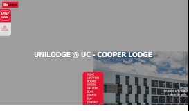 
							         Student Apartments Canberra | UniLodge Cooper Lodge UC								  
							    
