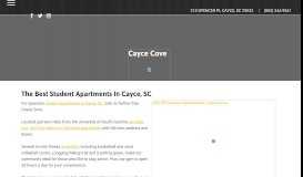 
							         Student Apartments in Cayce, SC | Cayce Cove								  
							    