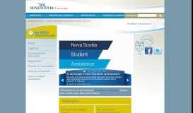 
							         Student Assistance - | novascotia.ca								  
							    