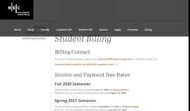 
							         Student Billing | New England Conservatory								  
							    