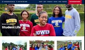 
							         Student | Bowen University								  
							    