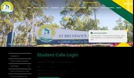 
							         Student Cafe Login | St Brendan's College								  
							    