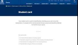 
							         Student card : Students								  
							    