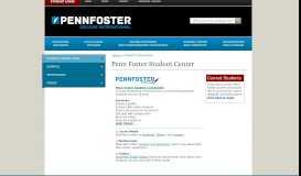 
							         Student Center | Penn Foster Career School								  
							    