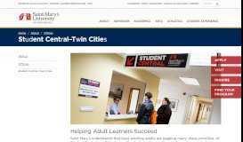 
							         Student Central–Twin Cities | Saint Mary's University of Minnesota								  
							    