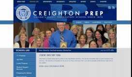 
							         Student Directory Form - Creighton Prep								  
							    