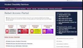 
							         Student Disability Services | Rebel Access Portal - Student Disability ...								  
							    