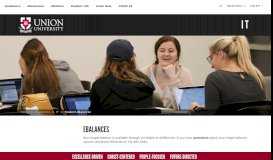 
							         Student eBalances | IT | Union University, a Christian College in ...								  
							    
