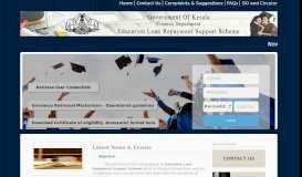 
							         Student Education Loan Repayment System								  
							    