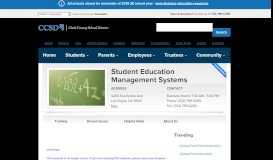 
							         Student Education Management Systems | CCSD - Las Vegas								  
							    