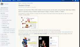 
							         Student Email - Confluence Mobile - Rose Bruford College								  
							    