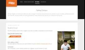 
							         Student Email - myWAI - William Angliss Institute								  
							    