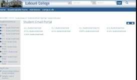 
							         Student Email Portal - My Laboure - Labouré College								  
							    