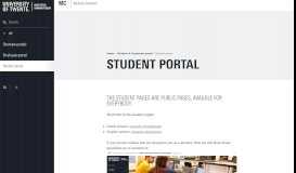 
							         Student & Employee portal | Student portal | Website Systems								  
							    