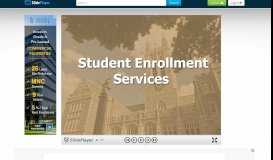 
							         Student Enrollment Services Student Enrollment ... - SlidePlayer								  
							    