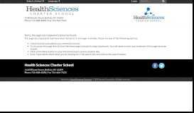 
							         Student Experience – Students – Health Sciences Charter School								  
							    
