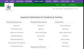 
							         Student & Family Resources / Overview - Pasco School District								  
							    