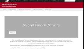 
							         Student Financial Services - Eastern Washington University								  
							    
