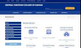 
							         Student Forms and Resources - Central Christian College of Kansas								  
							    