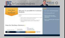 
							         Student geauxBiz Portal - Louisiana.gov								  
							    